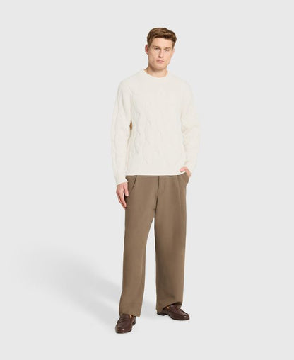 Wollpullover mit Kaschmiranteil