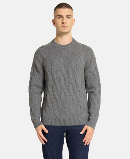Wollpullover mit Kaschmiranteil