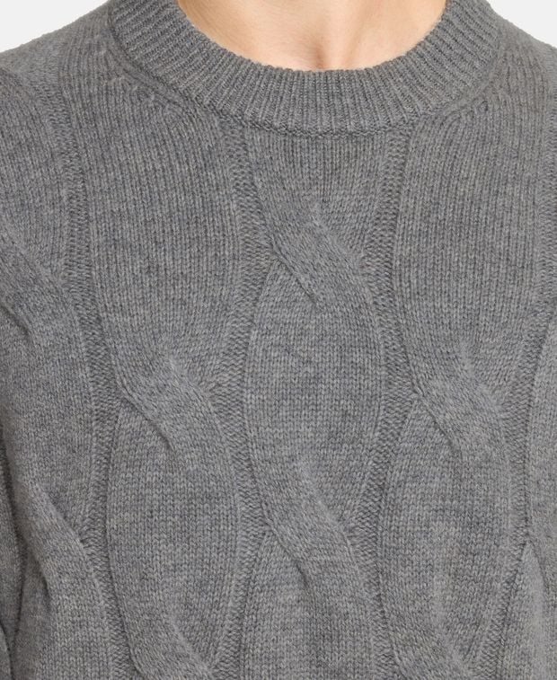 Wollpullover mit Kaschmiranteil