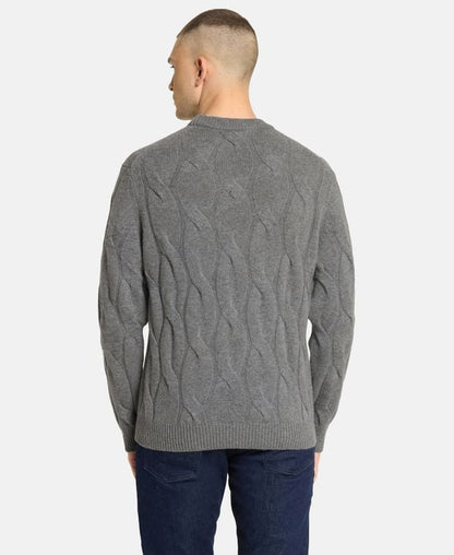 Wollpullover mit Kaschmiranteil