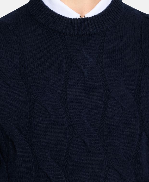 Wollpullover mit Kaschmiranteil