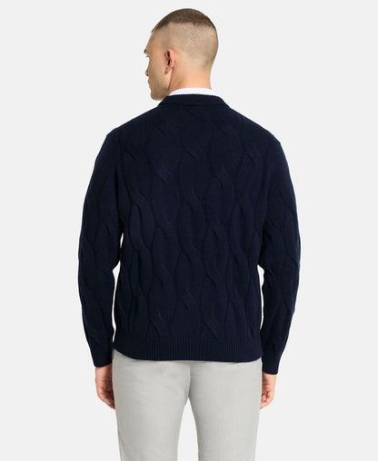Wollpullover mit Kaschmiranteil