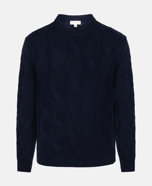 Wollpullover mit Kaschmiranteil