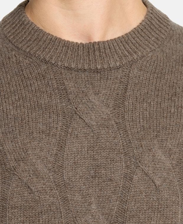 Wollpullover mit Kaschmiranteil