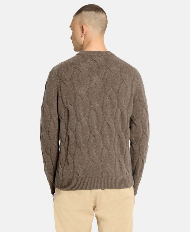 Wollpullover mit Kaschmiranteil