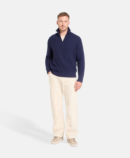 Wollpullover mit Kaschmiranteil