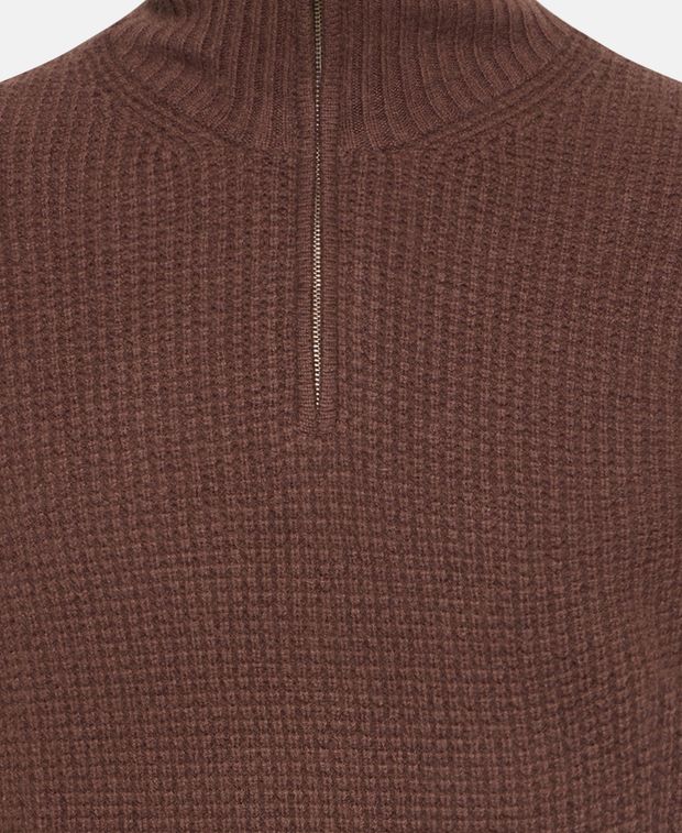 Wollpullover mit Kaschmiranteil