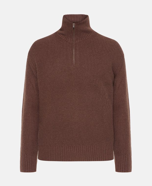 Wollpullover mit Kaschmiranteil