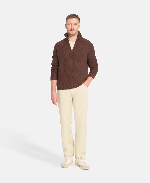 Wollpullover mit Kaschmiranteil