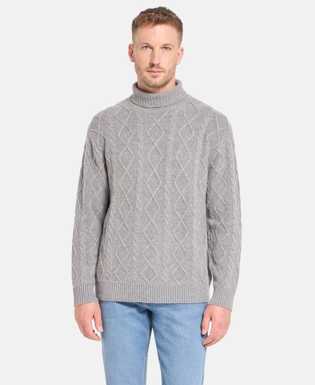 Wollpullover mit Kaschmiranteil