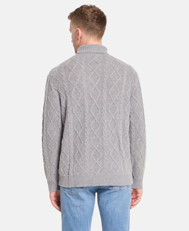 Wollpullover mit Kaschmiranteil