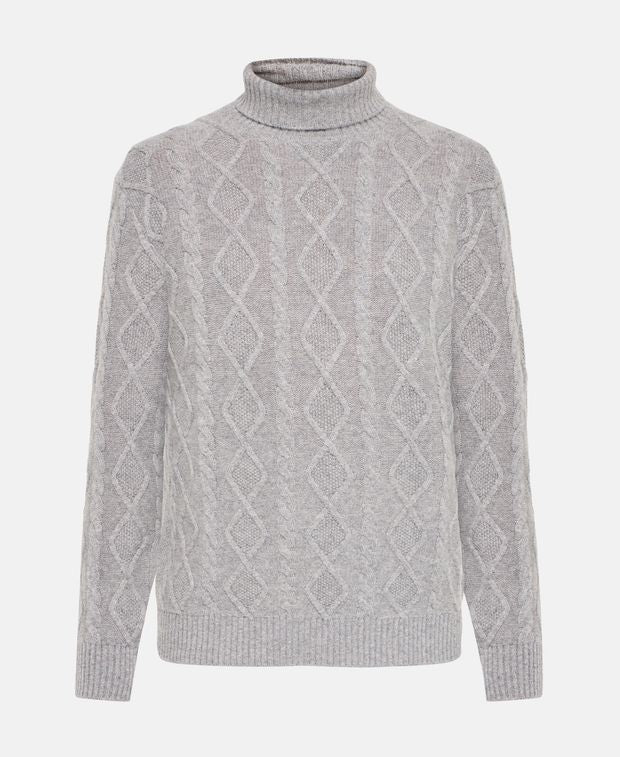Wollpullover mit Kaschmiranteil
