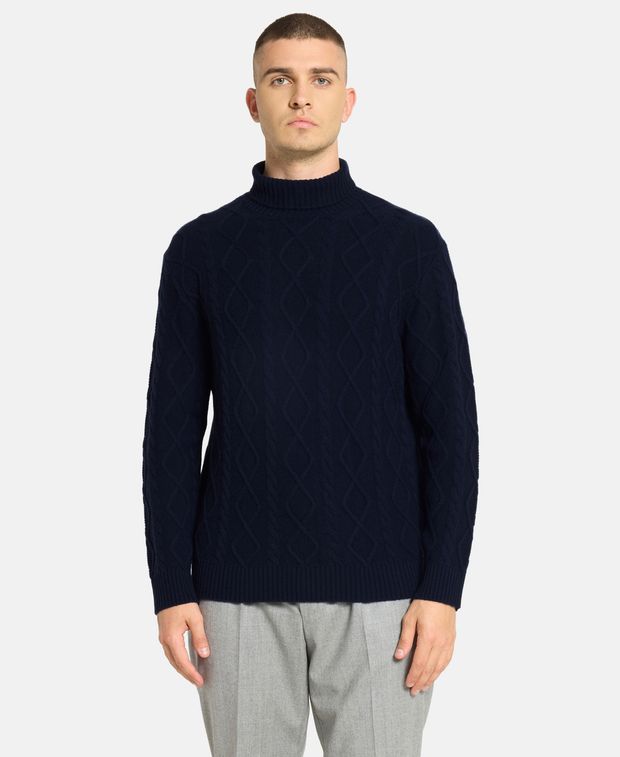 Wollpullover mit Kaschmiranteil