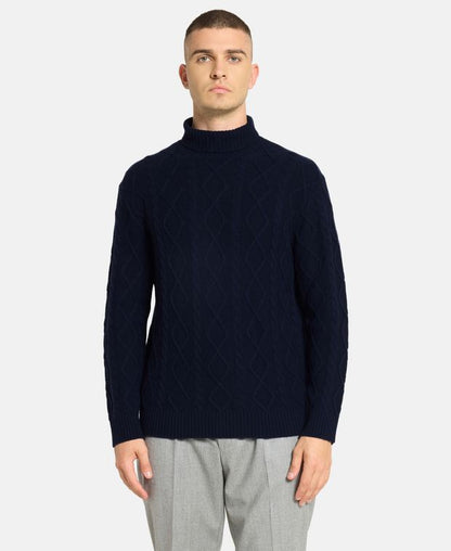 Wollpullover mit Kaschmiranteil