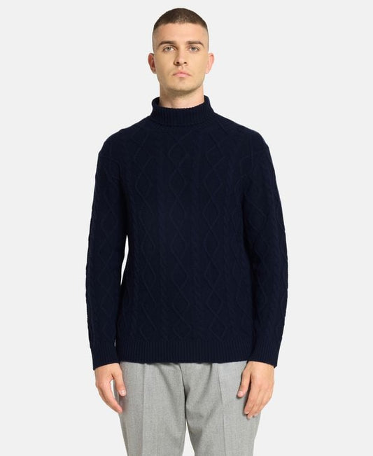 Wollpullover mit Kaschmiranteil