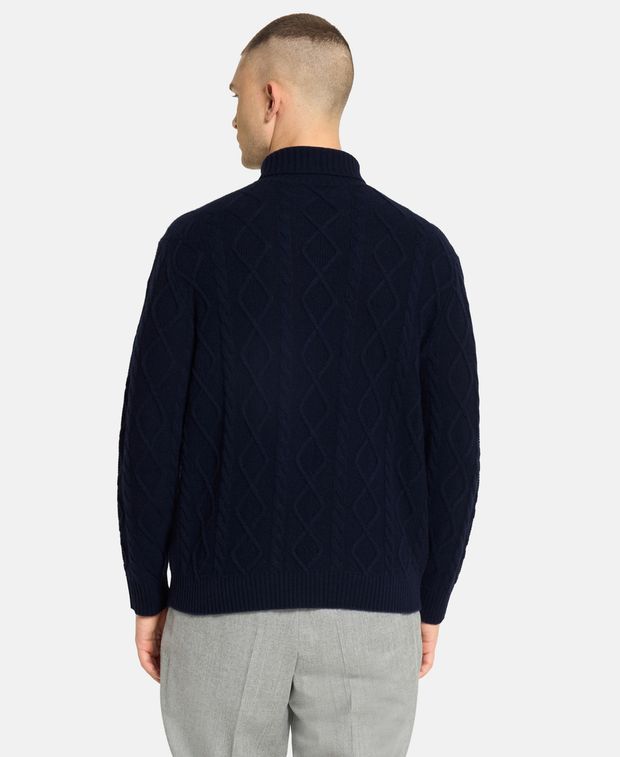 Wollpullover mit Kaschmiranteil