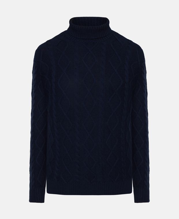 Wollpullover mit Kaschmiranteil