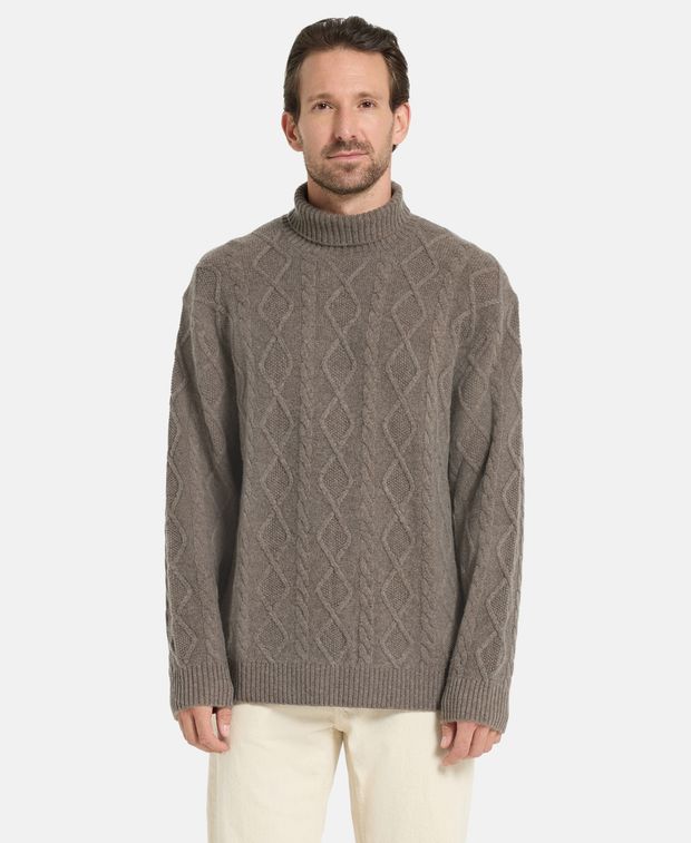 Wollpullover mit Kaschmiranteil