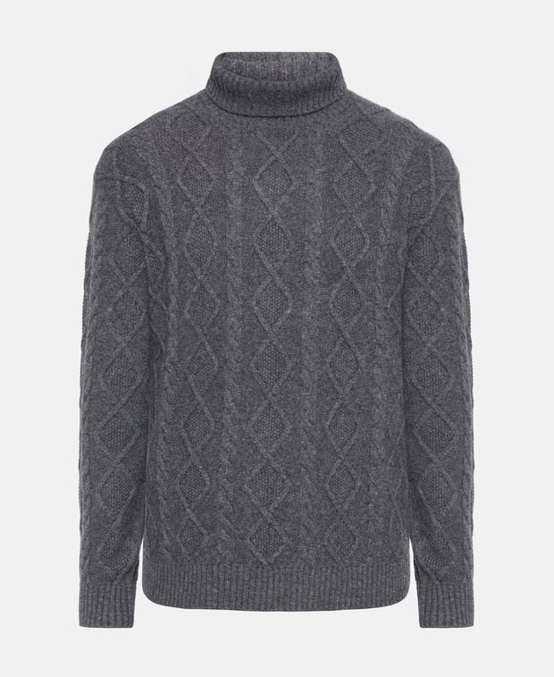 Wollpullover mit Kaschmiranteil