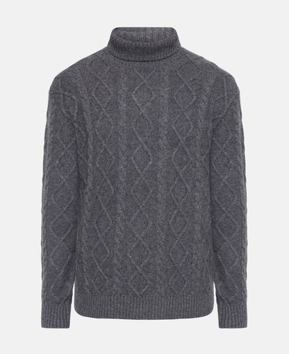Wollpullover mit Kaschmiranteil