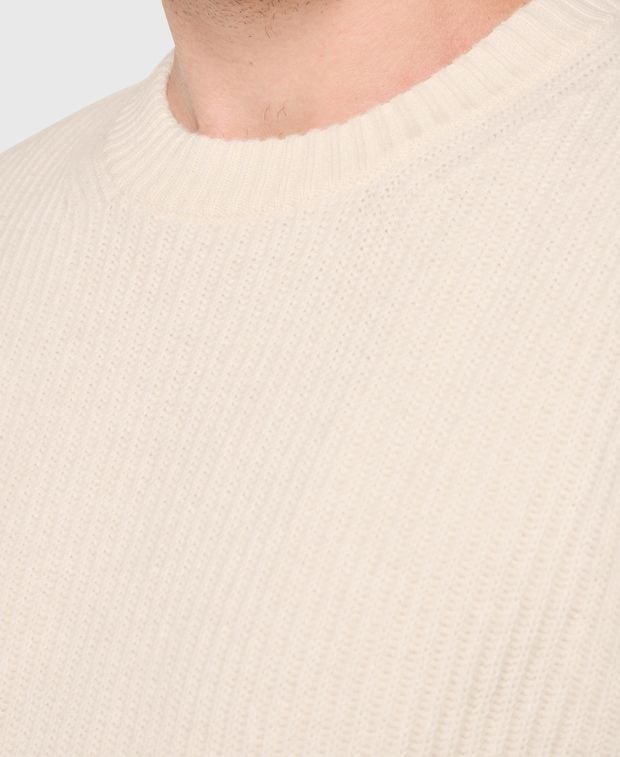 Wollpullover mit Kaschmiranteil