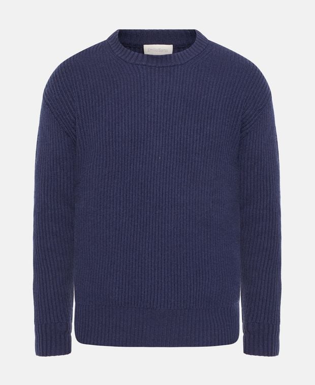 Wollpullover mit Kaschmiranteil
