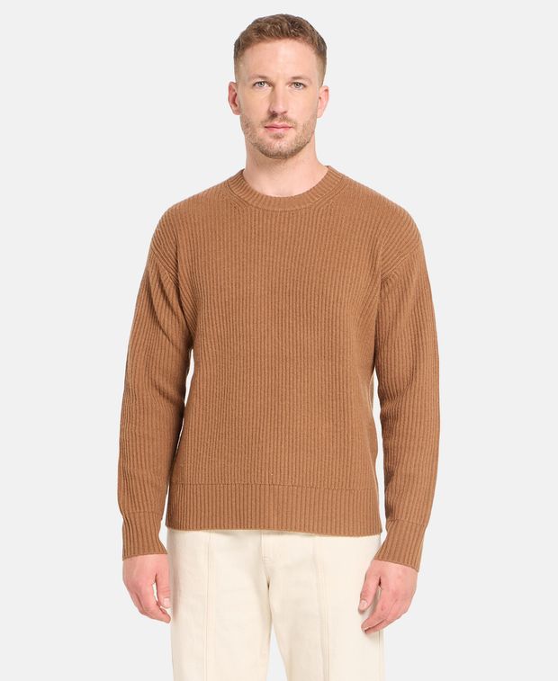 Wollpullover mit Kaschmiranteil