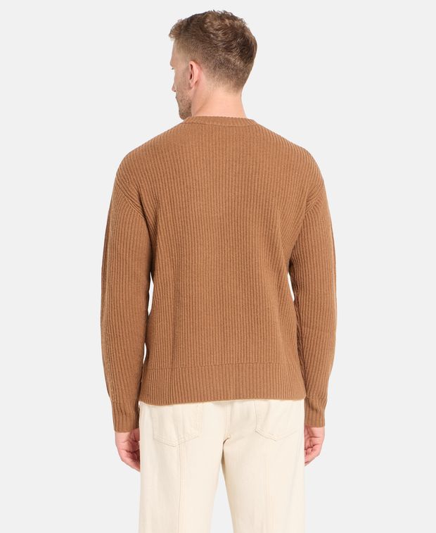 Wollpullover mit Kaschmiranteil