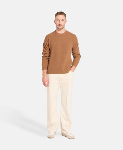 Wollpullover mit Kaschmiranteil