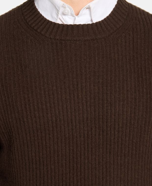 Wollpullover mit Kaschmiranteil