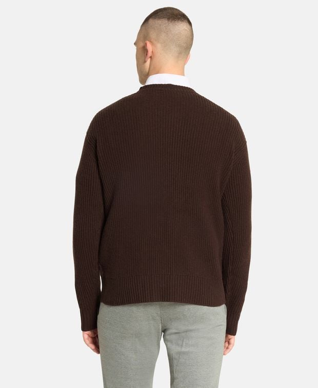 Wollpullover mit Kaschmiranteil