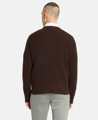 Wollpullover mit Kaschmiranteil
