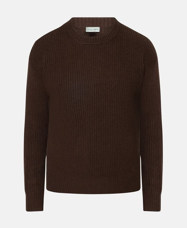 Wollpullover mit Kaschmiranteil