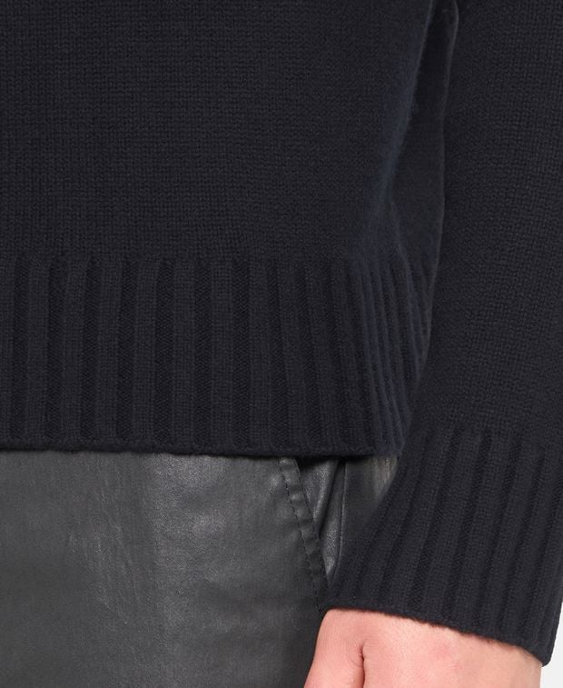 Wollpullover mit Kaschmiranteil