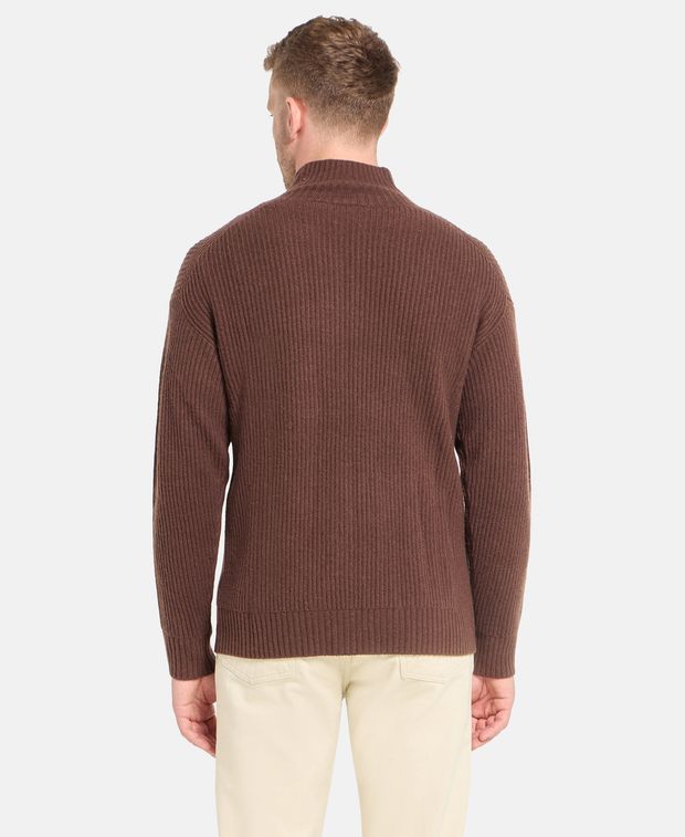 Woll-Cardigan mit Kaschmiranteil