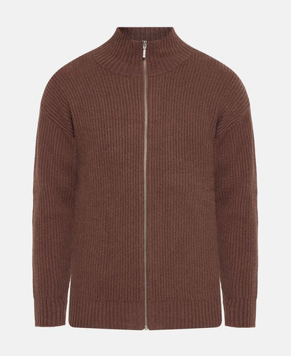 Woll-Cardigan mit Kaschmiranteil