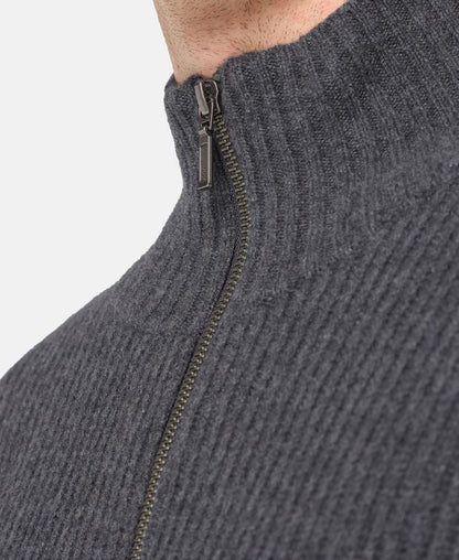 Woll-Strickjacke