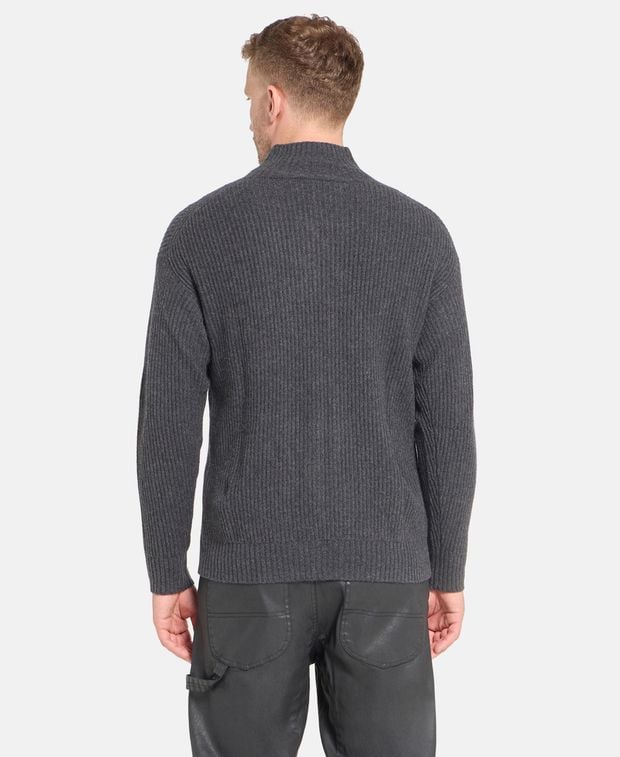 Woll-Strickjacke