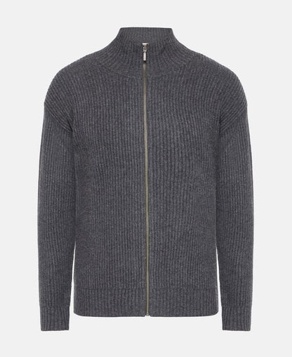 Woll-Strickjacke