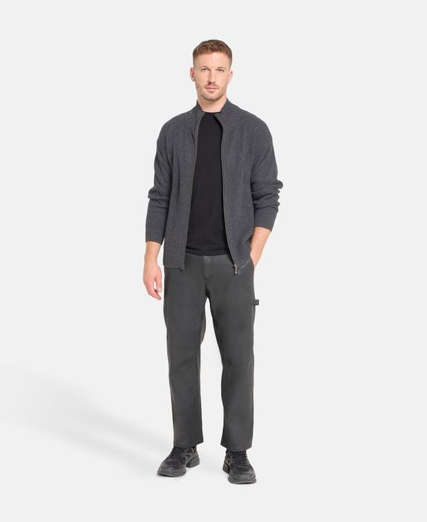 Woll-Strickjacke