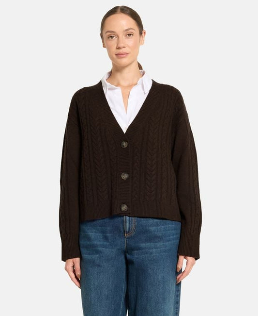Woll-Strickjacke