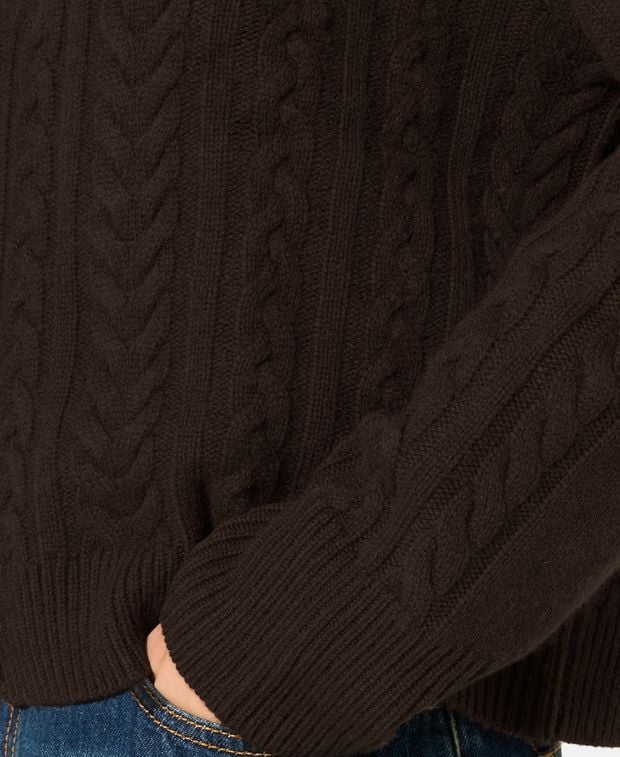 Woll-Strickjacke