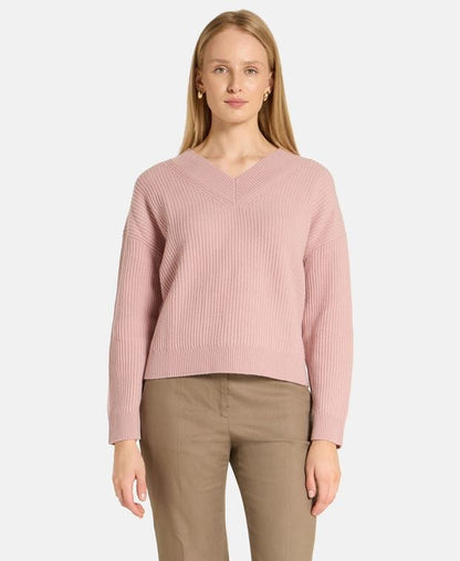 Wollpullover mit Kaschmiranteil
