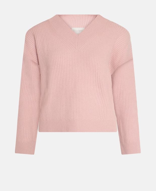 Wollpullover mit Kaschmiranteil