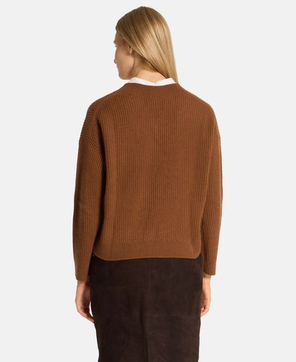 Wollpullover mit Kaschmiranteil