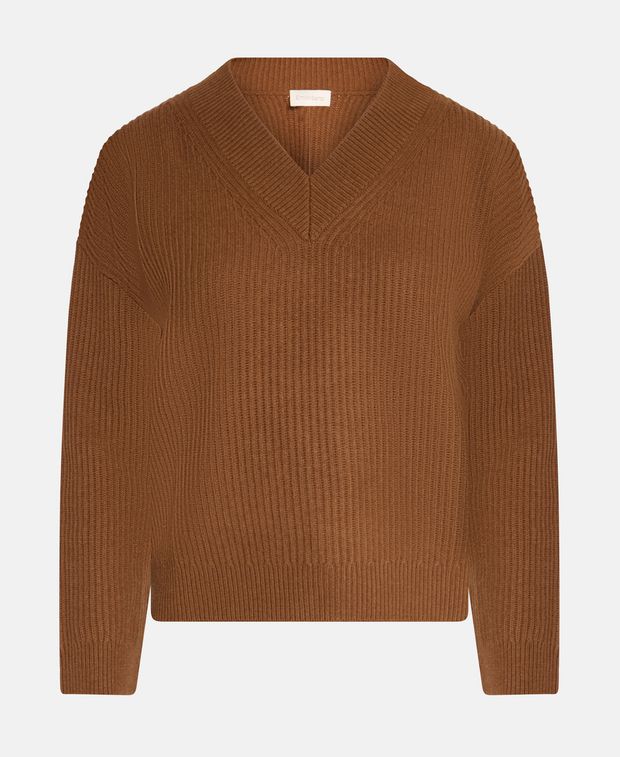 Wollpullover mit Kaschmiranteil