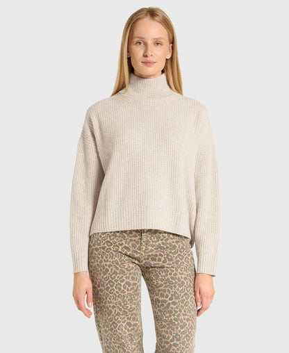 Wollpullover mit Kaschmiranteil
