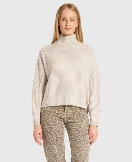 Wollpullover mit Kaschmiranteil