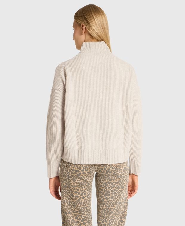 Wollpullover mit Kaschmiranteil