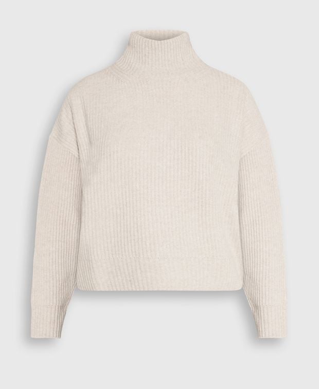 Wollpullover mit Kaschmiranteil